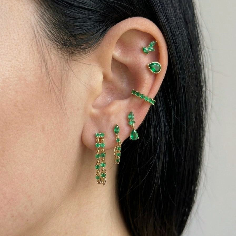 Milano hanging Earrings view 7