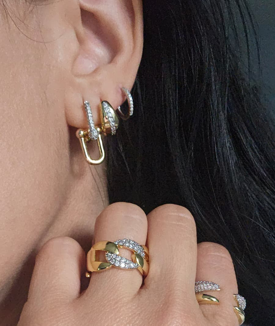 Siena U Link Earrings view 4