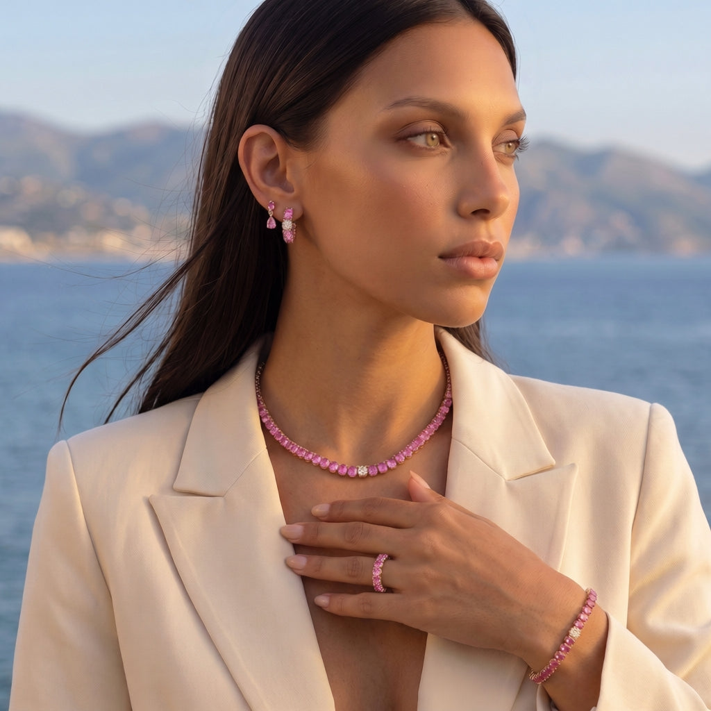 Solare Monaco Huggie Hoops view 3