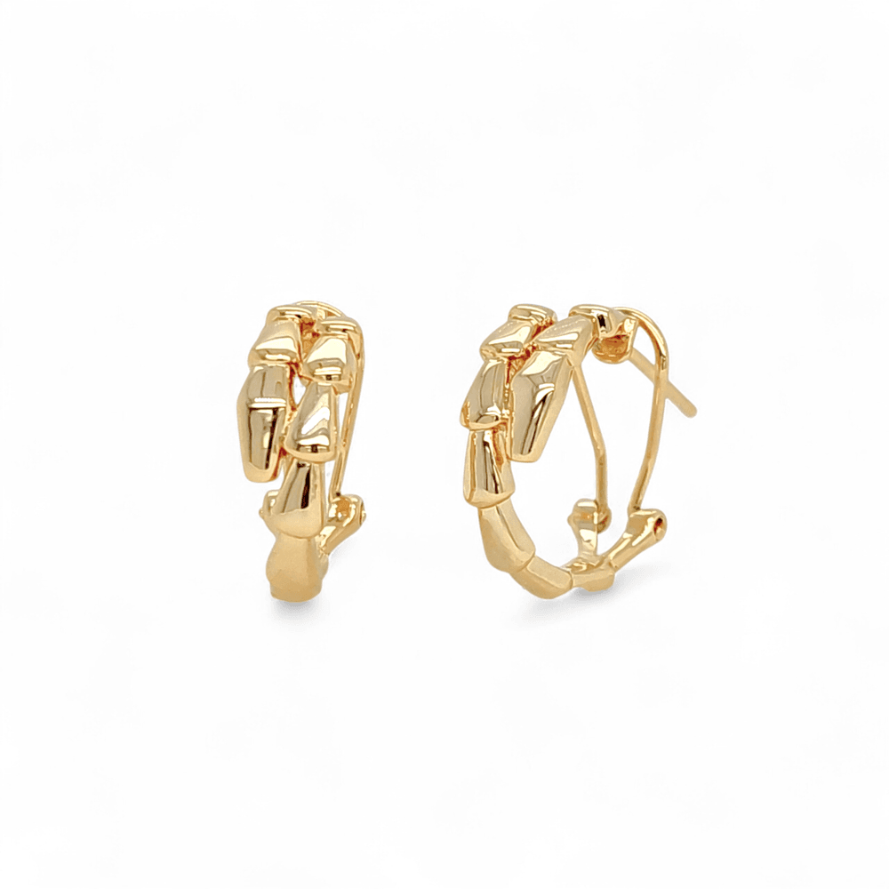 Celeste Class Earrings in Gold - 18K Gold Plated Wholesale Jewelry