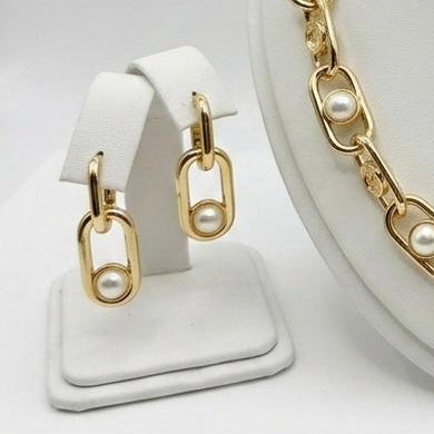 Fiore pearl Bright Earrings view 3
