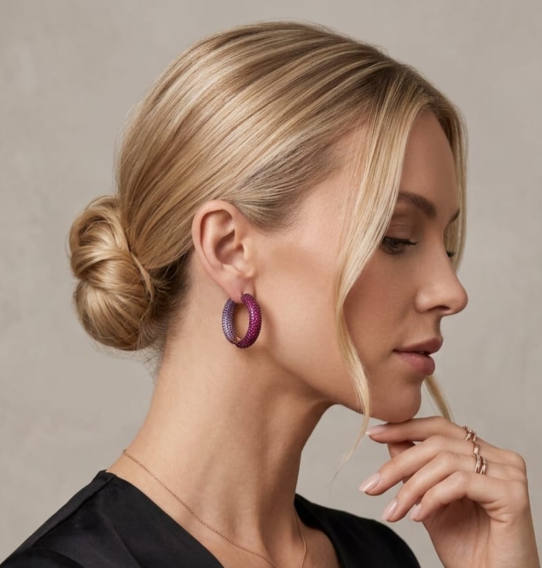 Firenze thick Earrings view 3