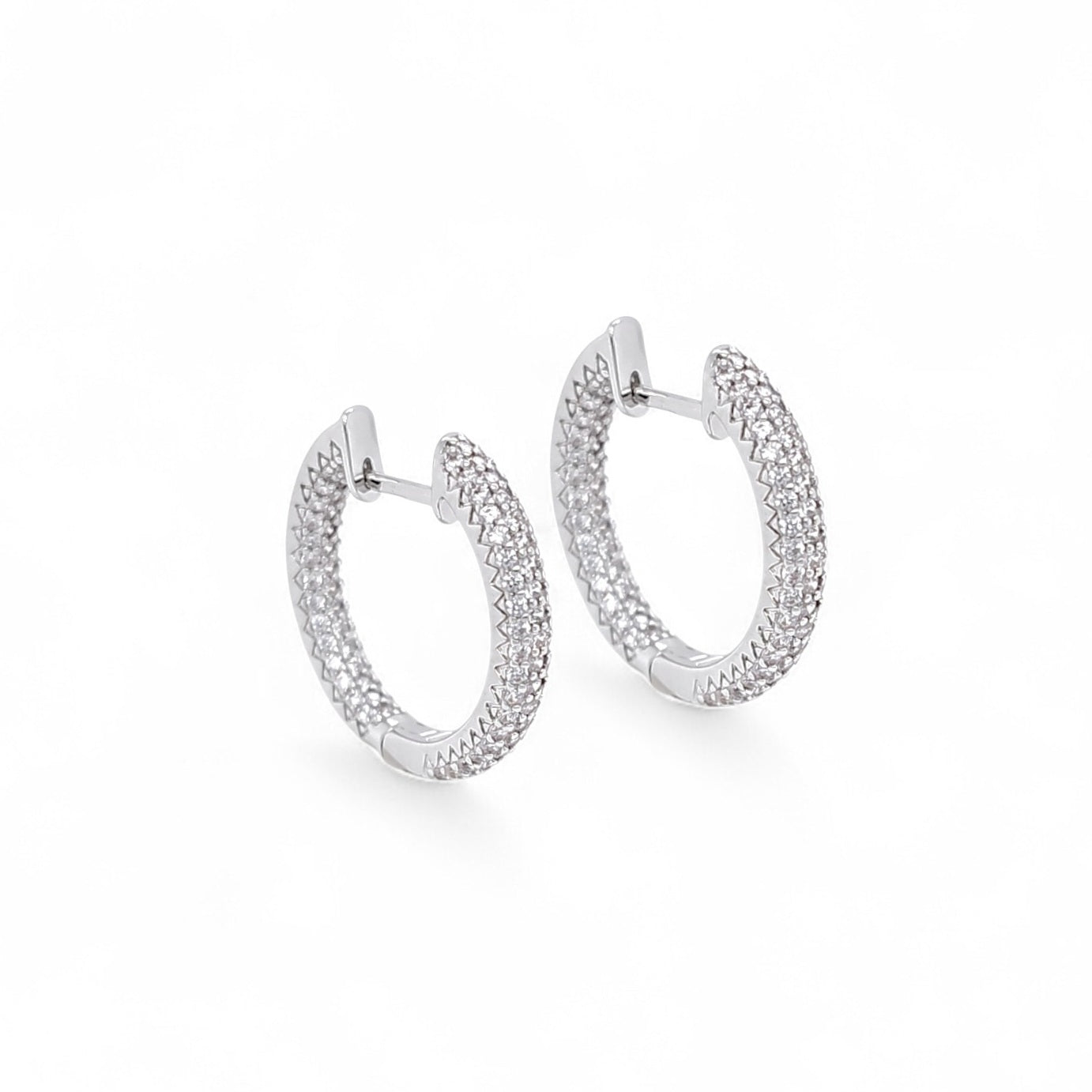 Siena micro pavé Earrings view 6