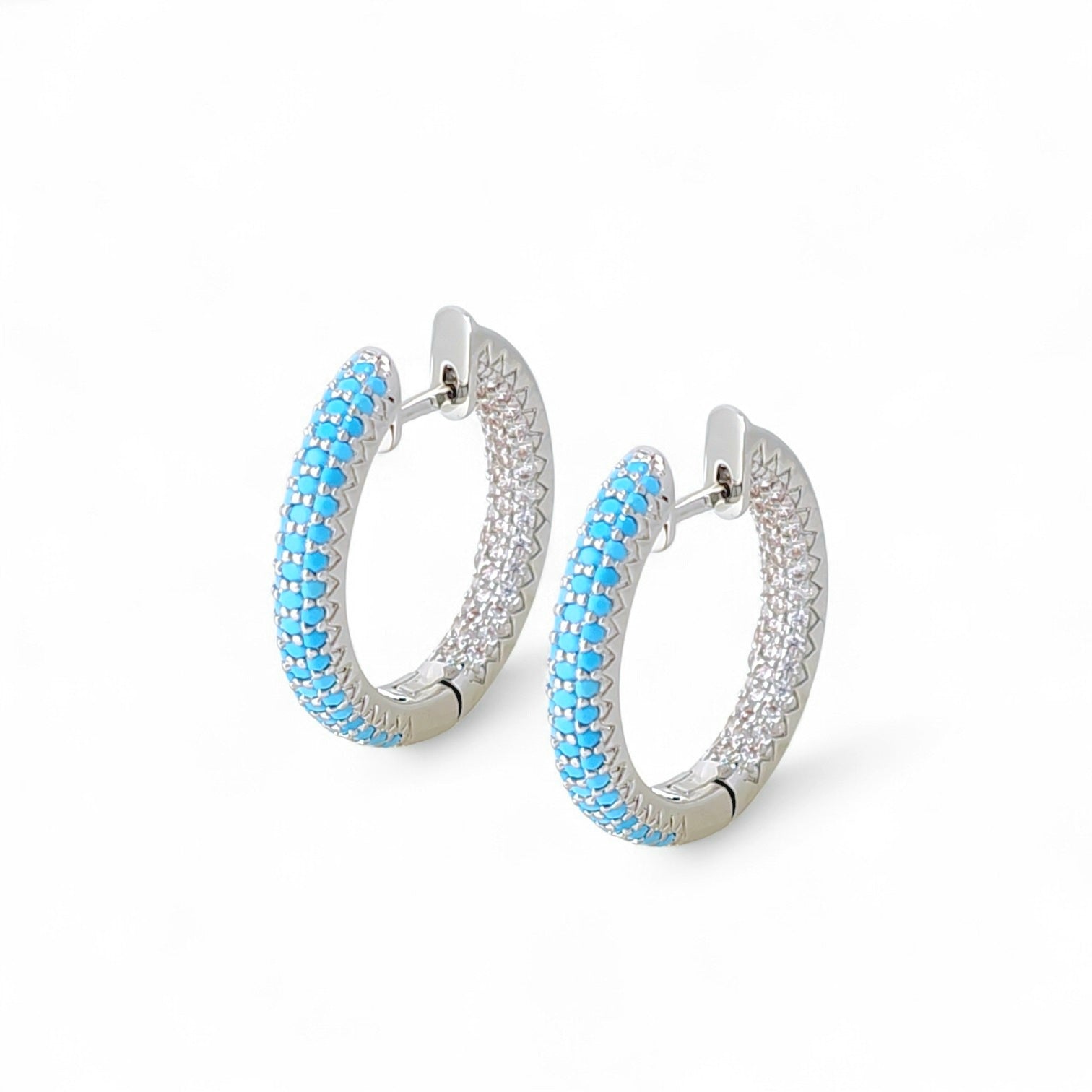 Celeste micro pavé Earrings view 4