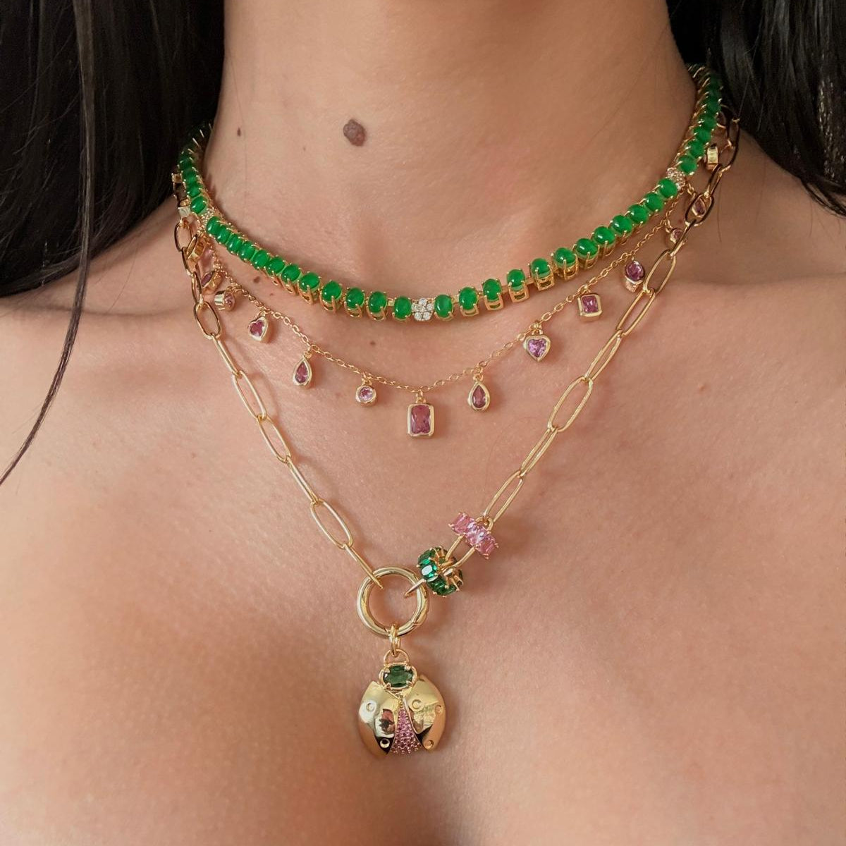 Siena Multishapes Necklace view 3