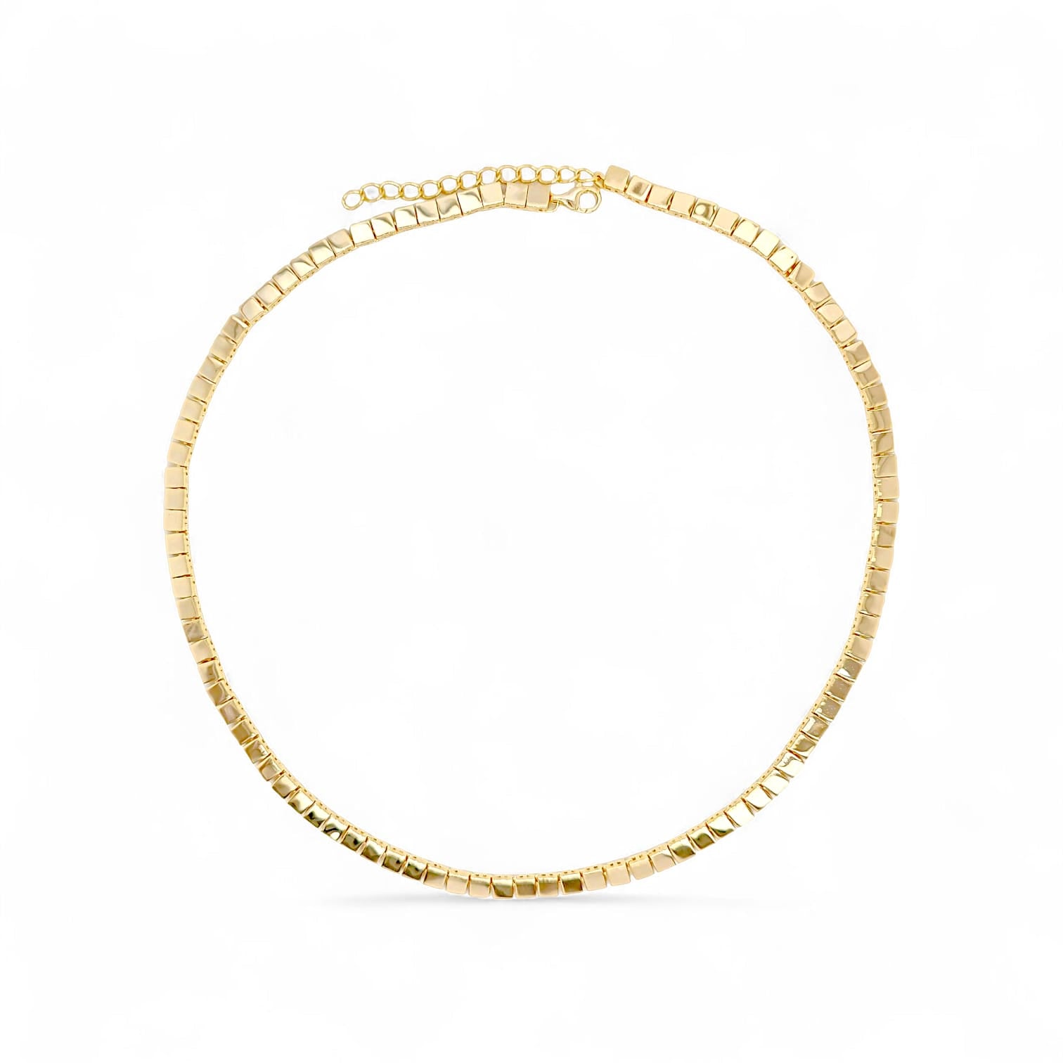 Incanto Square tennis Necklace view 2