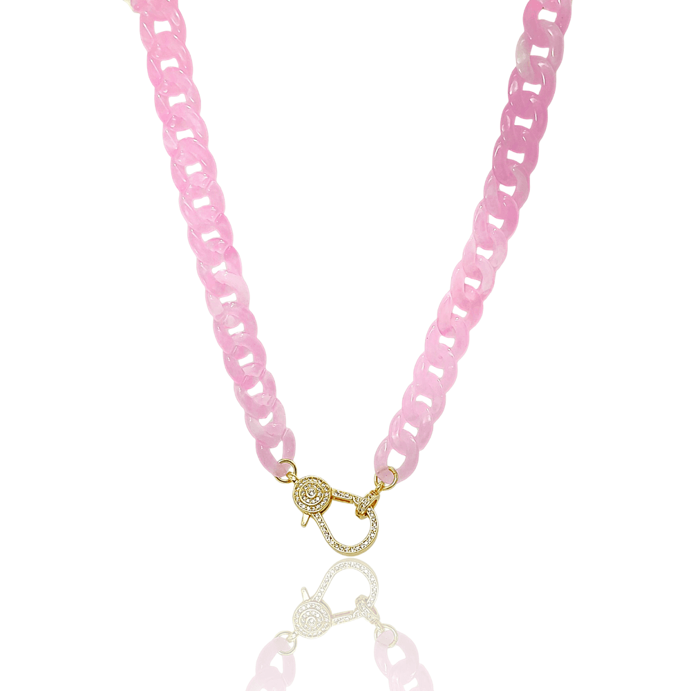 Aria Chic Summer beach Link Front lobster clasp for s Pendant Necklace view 2