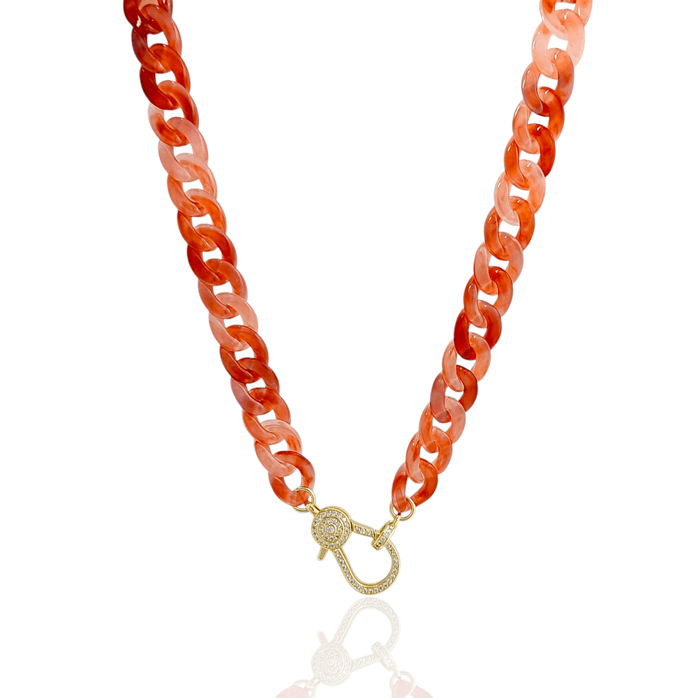Aria Chic Summer beach Link Front lobster clasp for s Pendant Necklace view 12