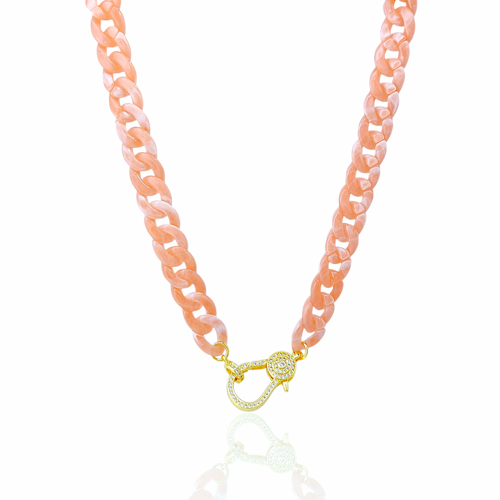 Aria Chic Summer beach Link Front lobster clasp for s Pendant Necklace view 13