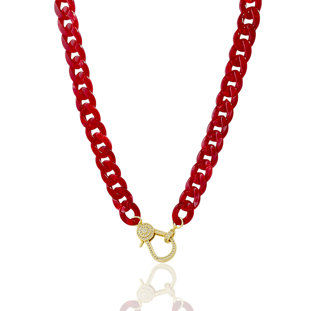 Aria Chic Summer beach Link Front lobster clasp for s Pendant Necklace view 7