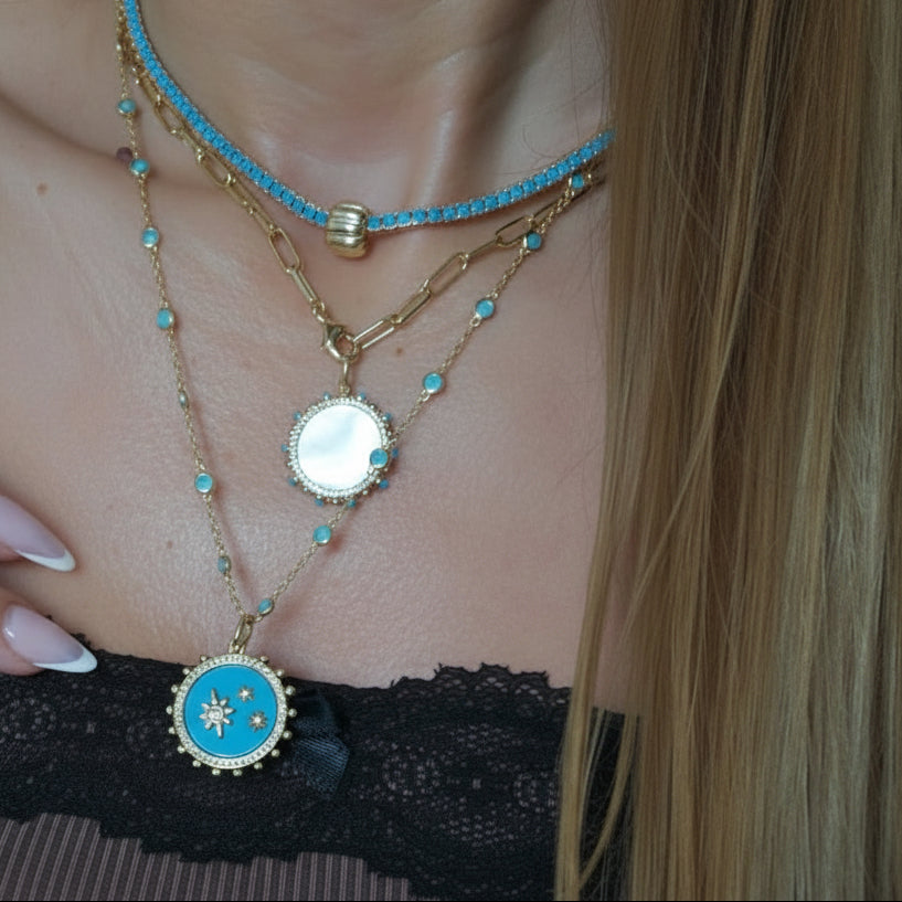Venezia Charm Stelar Necklace view 4