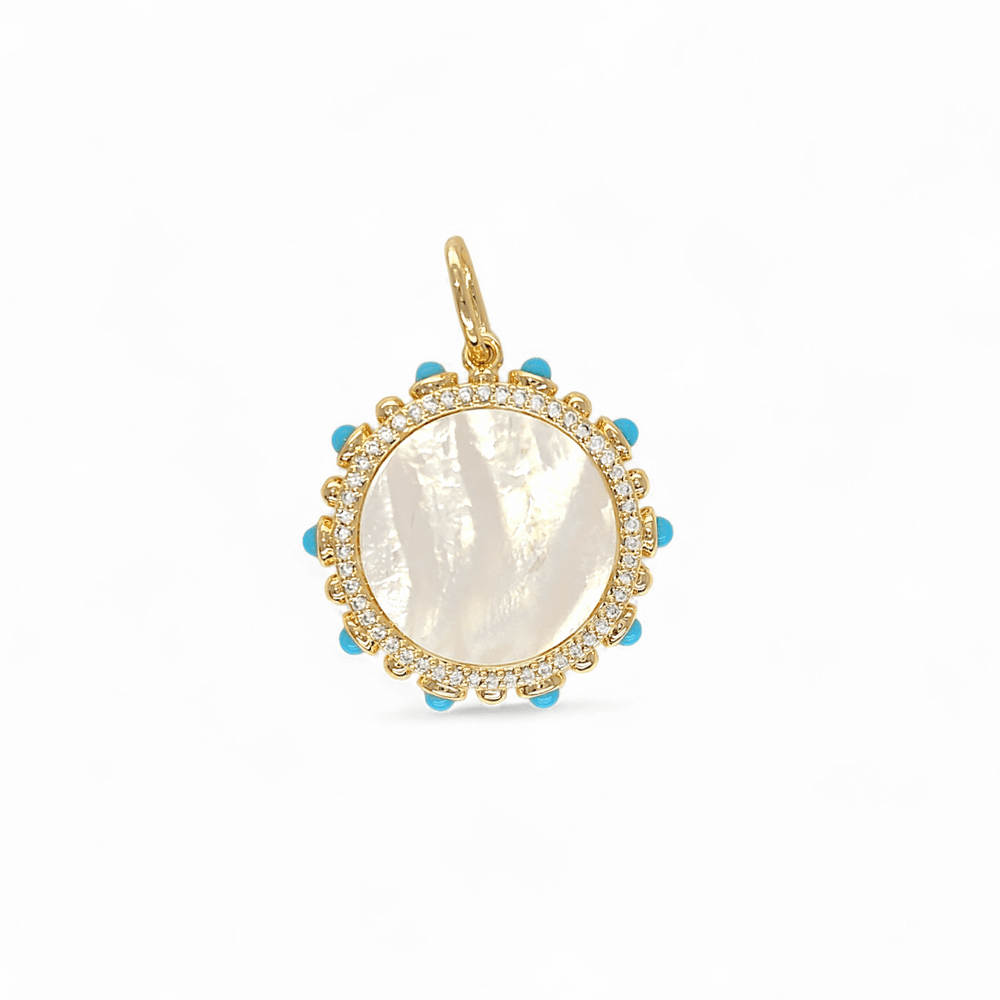 Solare Italy pearl Pendant Necklace view 2