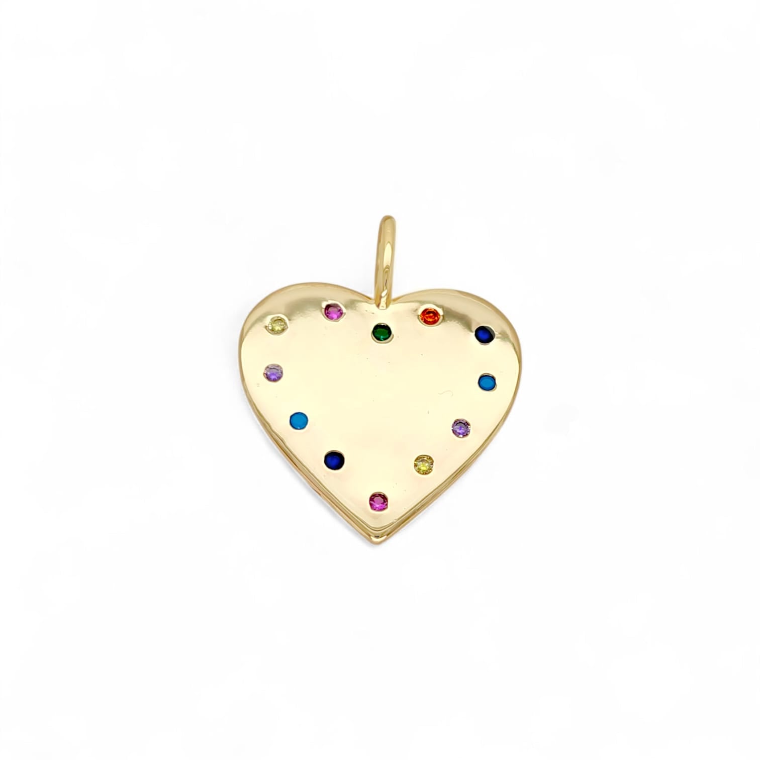 Divina Charm Heart Plain Necklace view 3