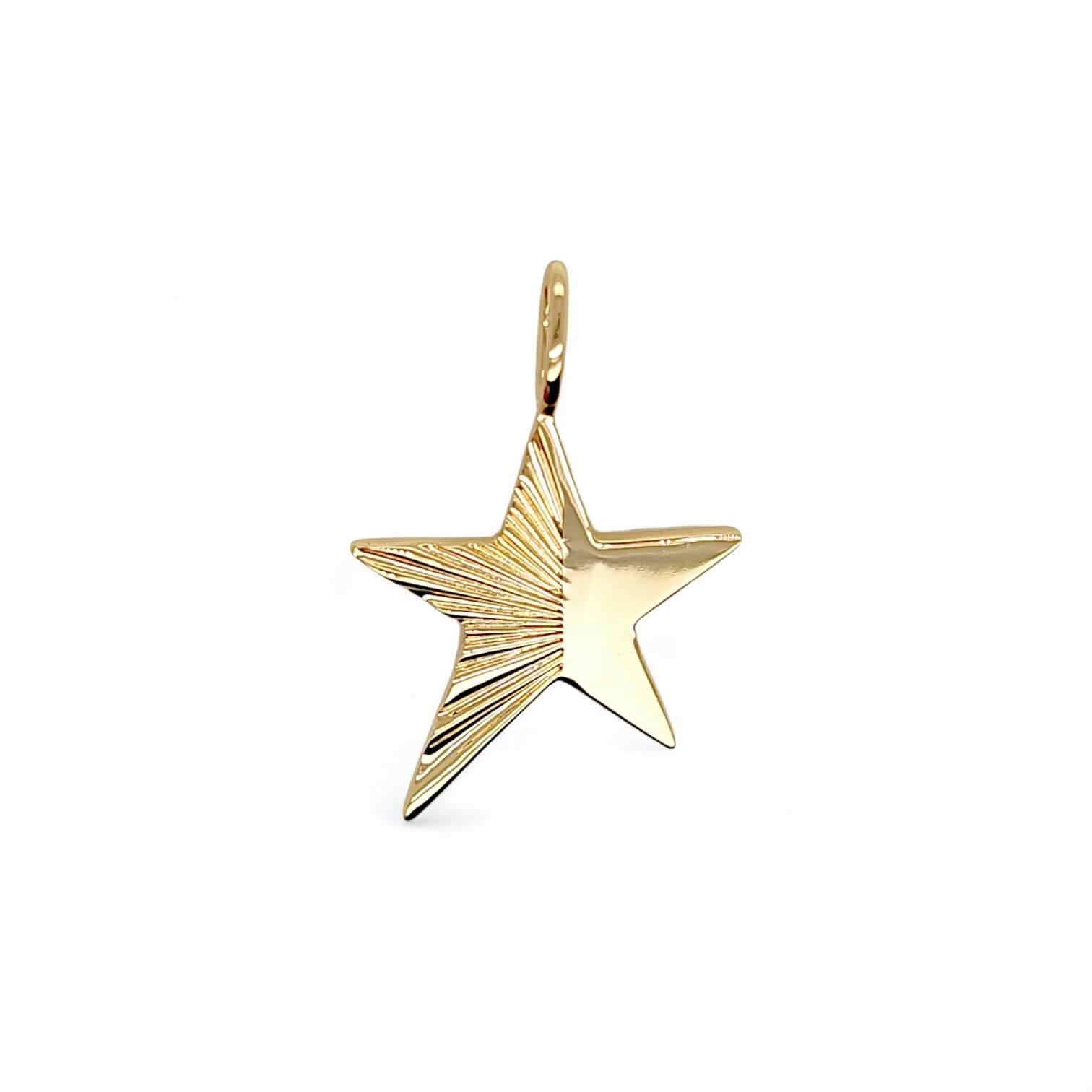Bella Charm Starholo Necklace in Gold - 18K Gold Plated Wholesale Jewelry