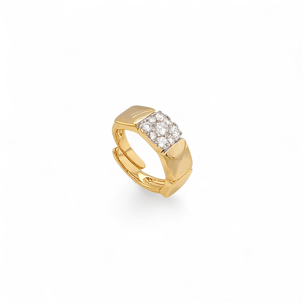 Gioia square Cocktail Ring