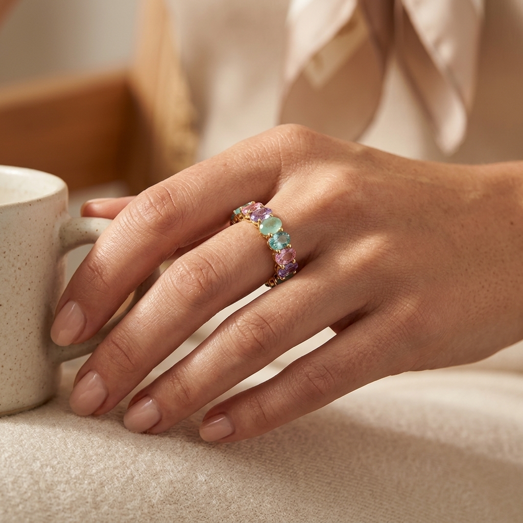 Gemma Linda Eternity Band view 2